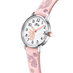 Reloj Lotus niña Correa Rosa Unicornios y numeros 18865/2
