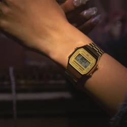 Reloj Casio Vintage Iconic Retro Dorado Unisex A168wg-9ef