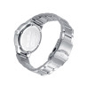 Reloj Hombre Acero 42mm Tres Agujas Esfera Azul Sumergible Mission 100M
