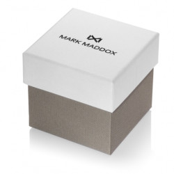 Reloj Mark Maddox Mujer Acero Bicolor 36mm IP Rosa Esfera Marrón Tres Agujas Greenwich