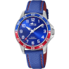 Reloj Niño Correa Azul y Esfera Azul con números Lotus 18787/1