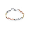 Pulsera Viceroy Mujer Ondas en 3 tonos de Acero 75364p01019