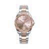 Reloj Sandoz Mujer Swiss Made Acero Ip Rosa 83000-77