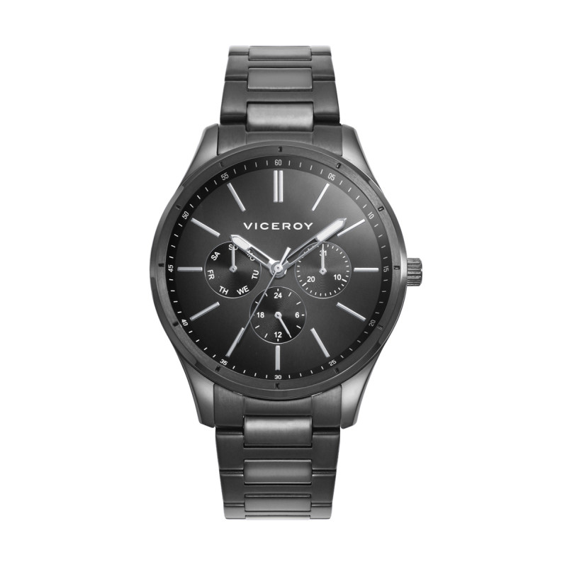 Reloj Viceroy Acero Ip Negro Hombre 401387-57