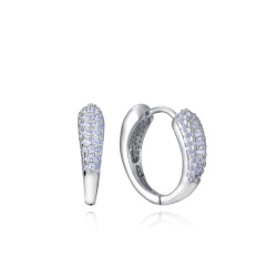 Pendientes Viceroy Plata Mujer Rodio y Circonitas Blancas 13201e000-30