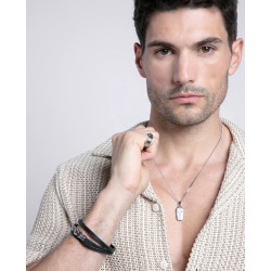 Anillo Viceroy Acero Hombre con Cruz Talla 20 14113a02000