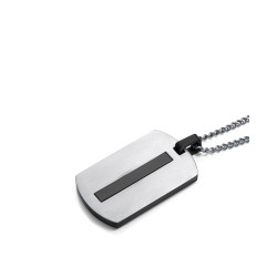 Colar Viceroy Acero & Black Hombre 14114c01010