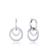 Pendientes Viceroy Plata Con Circonitas Blancas Mujer 13052e000-30