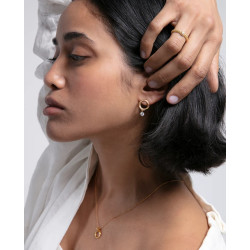 Anillo Viceroy Plata Mujer Baño de Oro Circonitas Blancas Talla 12 9124a012-30