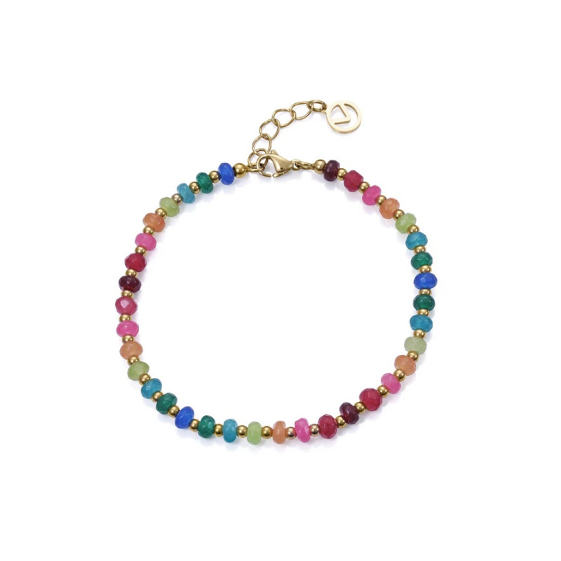 Pulsera Viceroy Acero Dorado y Piedras Color Mujer 14169p01019