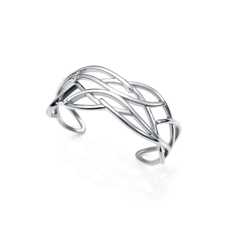 Pulsera Viceroy Acero Mujer Motivos Ondas 14153p01000 Brazalete
