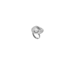 Anillo Grande Acero Perla Majorica Talla 17 17280.01.a.