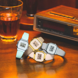 Reloj Casio Vintage Coleccion Mujer Acero y Correa Iconic Digital 29mm r La680wel-8ef