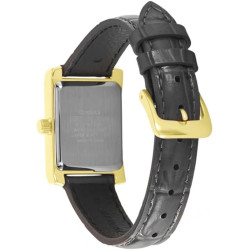 Reloj Casio Mujer Dorado Correa Piel Negra Ltp-1234pgl-7a2ef