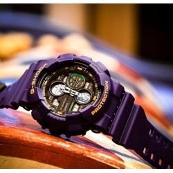 Reloj G-shock Hombre Resistente a los Golpes, Sumergible Ga-140-6aer