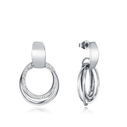 Pendientes Mujer Viceroy Chic Tres Anillas, CirconitasAcero 75279e01000