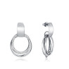 Pendientes Mujer Viceroy Chic Tres Anillas, CirconitasAcero 75279e01000