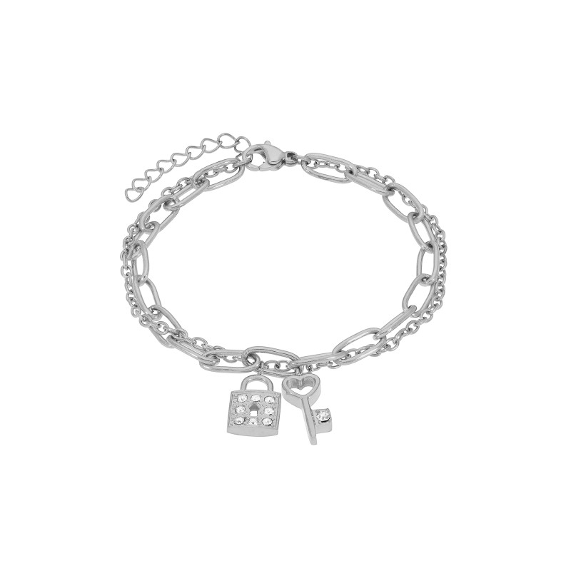 Pulsera Jewels Marea Candado y Llave C02103/ac