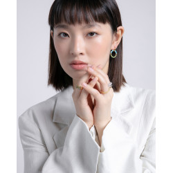 Anillo Doble Baño de Oro y Rodio Viceroy Mujer Plata Talla 18 9126a018-30