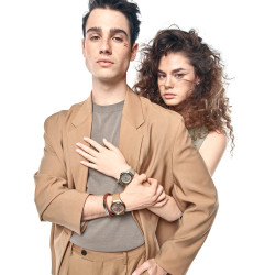 Pulsera Viceroy Hombre Piel Y Aluminio Beat 14146p09011