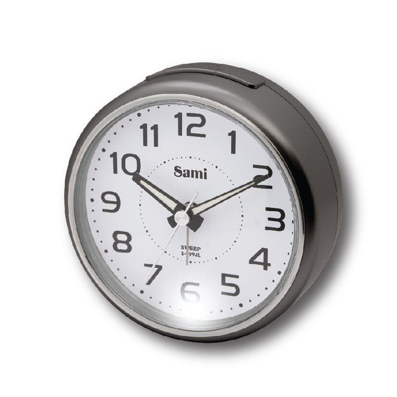 Despertador Silencioso, Luz Led y Repetición S-9994l-1