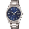Reloj Casio Collection Hombre Acero Color Azul Mtp-1302pd-2ave, 44,2 mm