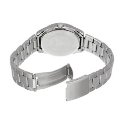 Reloj Casio Collection Hombre Acero Color Azul Mtp-1302pd-2ave, 44,2 mm