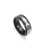 Anillo Viceroy Hombre Titanio Ip Color Negro Talla 24 15154a02410