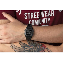 Reloj Casio Hombre Digital Negro W-800h-1bves
