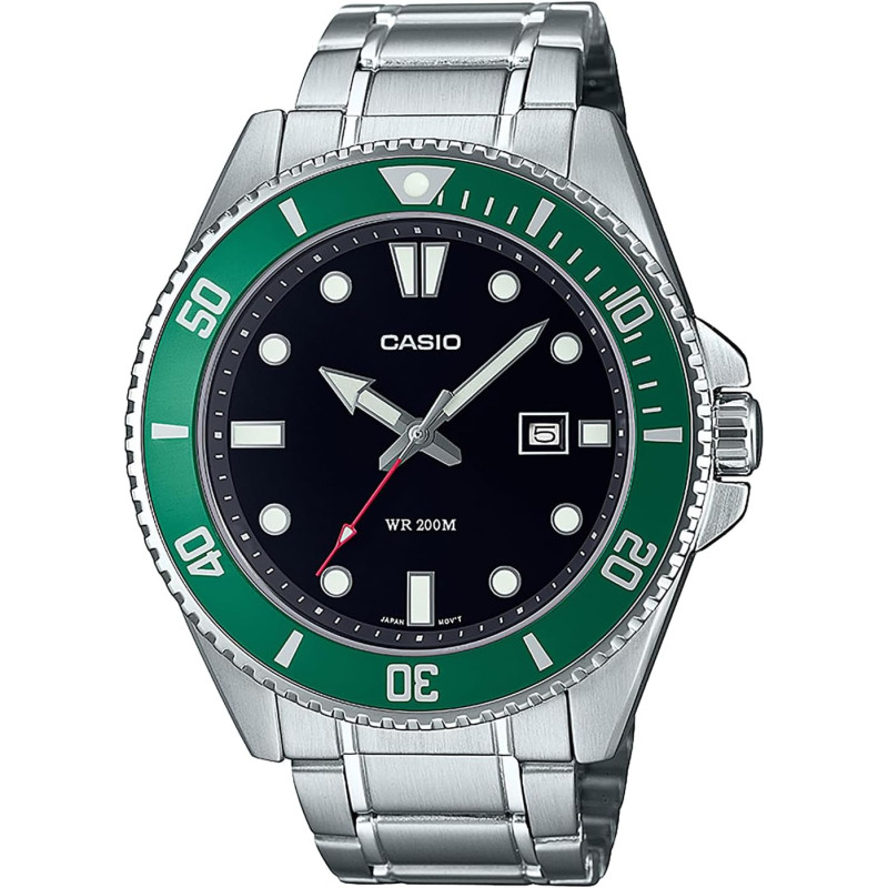 Reloj Casio Analogico Acero Hombre Mdv-107d-3avef