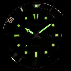 Reloj Casio Analogico Acero Hombre Mdv-107d-3avef