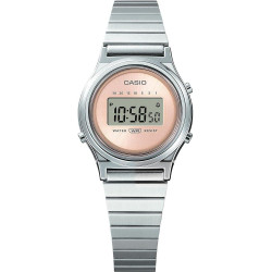 Reloj Casio Mujer Esfera Rosa Digital La700we-4aef