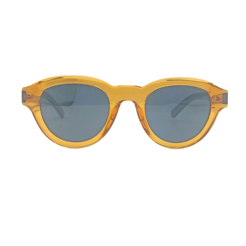 Gafas de Sol Polarizadas Mulop 30107-C3 Pasta Naranja Transparente Varilla Azul Lente Gris CAT 3