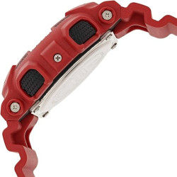 Reloj G-schock Rojo Resistencia Resina Ga-100b-4aer