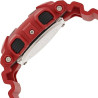 Reloj G-schock Rojo Resistencia Resina Ga-100b-4aer