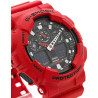 Reloj G-schock Rojo Resistencia Resina Ga-100b-4aer