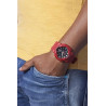 Reloj G-schock Rojo Resistencia Resina Ga-100b-4aer