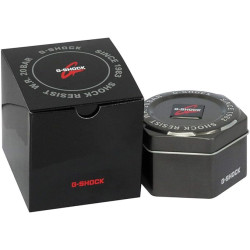 Reloj G-schock Rojo Resistencia Resina Ga-100b-4aer