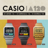 Reloj Casio Digital Unisex Dorado Edgy Collection A120weg-9aef