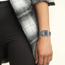 Reloj Casio Digital Color Plata Vintage A100we-7bef