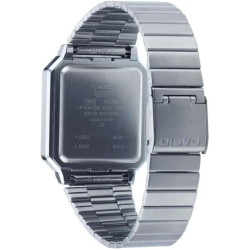 Reloj Casio Digital Color Plata Vintage A100we-7bef