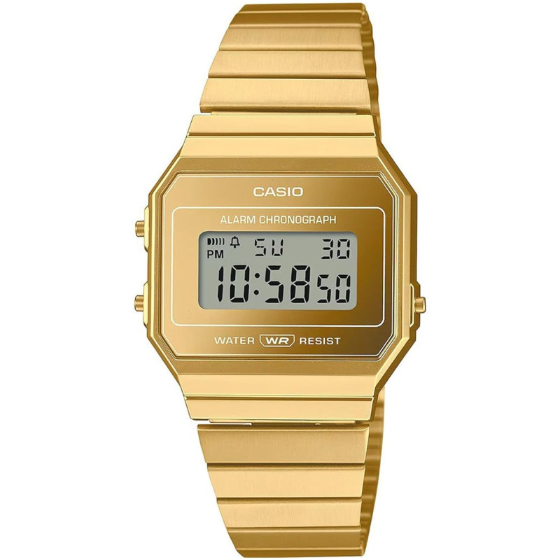 Reloj Casio Digital Dorado A700WEVG-9AEF Vintage