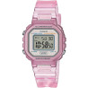 Casio Reloj Digital Rosa Transparente La-20whs-4ae