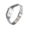 Reloj Viceroy Mujer Acero IP Rosa Bicolor Esfera Negra 38x26 mm 2 Agujas