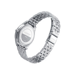 Reloj Viceroy Mujer 401236-55 Multifunción Fase Lunar Acero Esfera Negra 36 mm 50 m