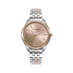 Reloj Viceroy Bicolor para Mujer 401234-75 – Acero e IP Rosa con Movimiento de Cuarzo