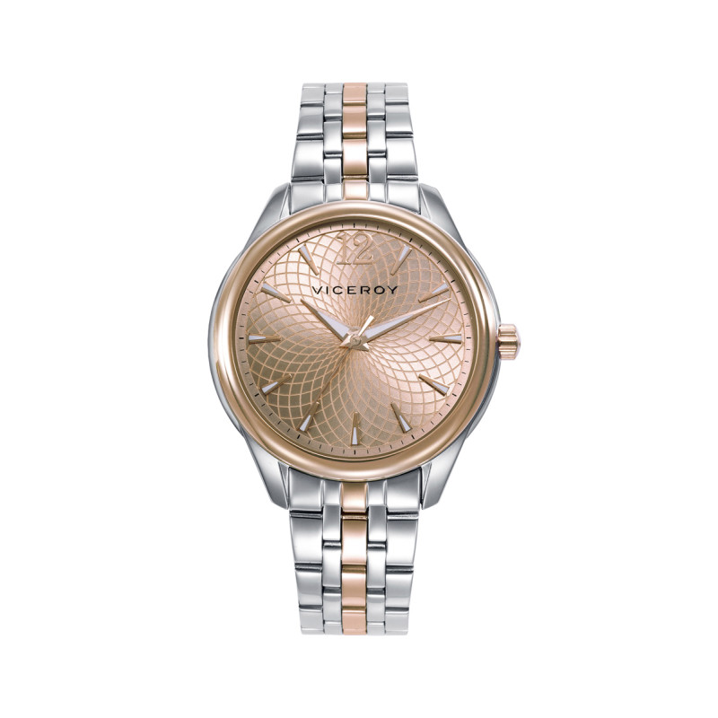 Reloj Viceroy Bicolor para Mujer 401234-75 – Acero e IP Rosa con Movimiento de Cuarzo
