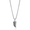 Colgante de hombre Beat de acero con forma de machete colmillo15060c01010