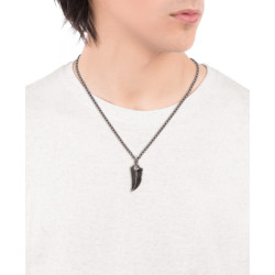 Colgante de hombre Beat de acero con forma de machete colmillo15060c01010
