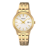 Reloj Seiko Neo Classic Cuarzo Mujer Ip Dorado Sur412p1